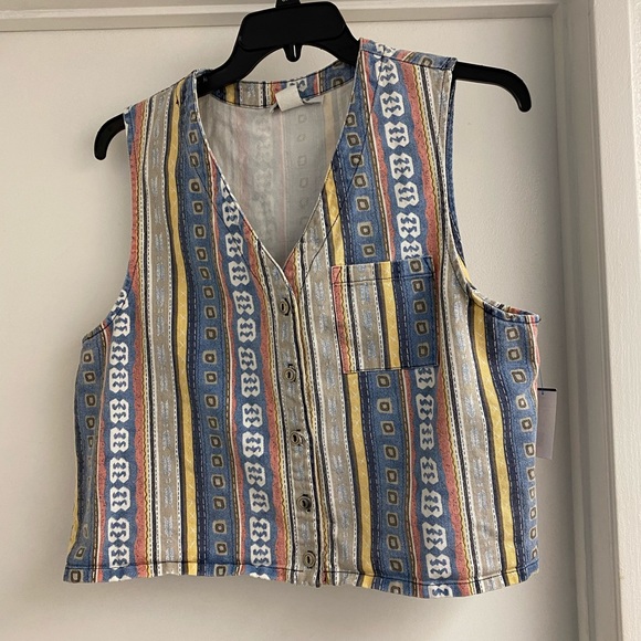 Jackets & Blazers - Stampede Vintage Vest Size Large